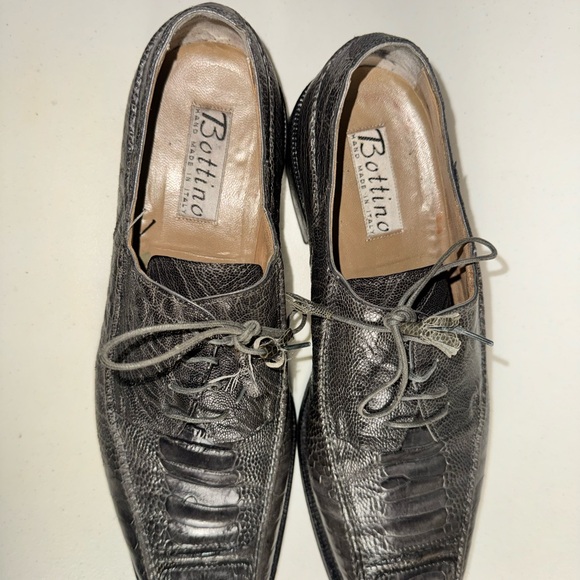 Bottino Teju Lizard Oxford Dress Shoes Made in Italy – Size 10 main image 6